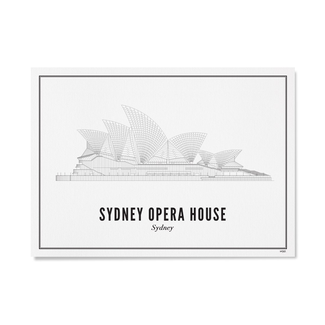 Affiches de Sydney - Opéra de Sydney | WIJCK.